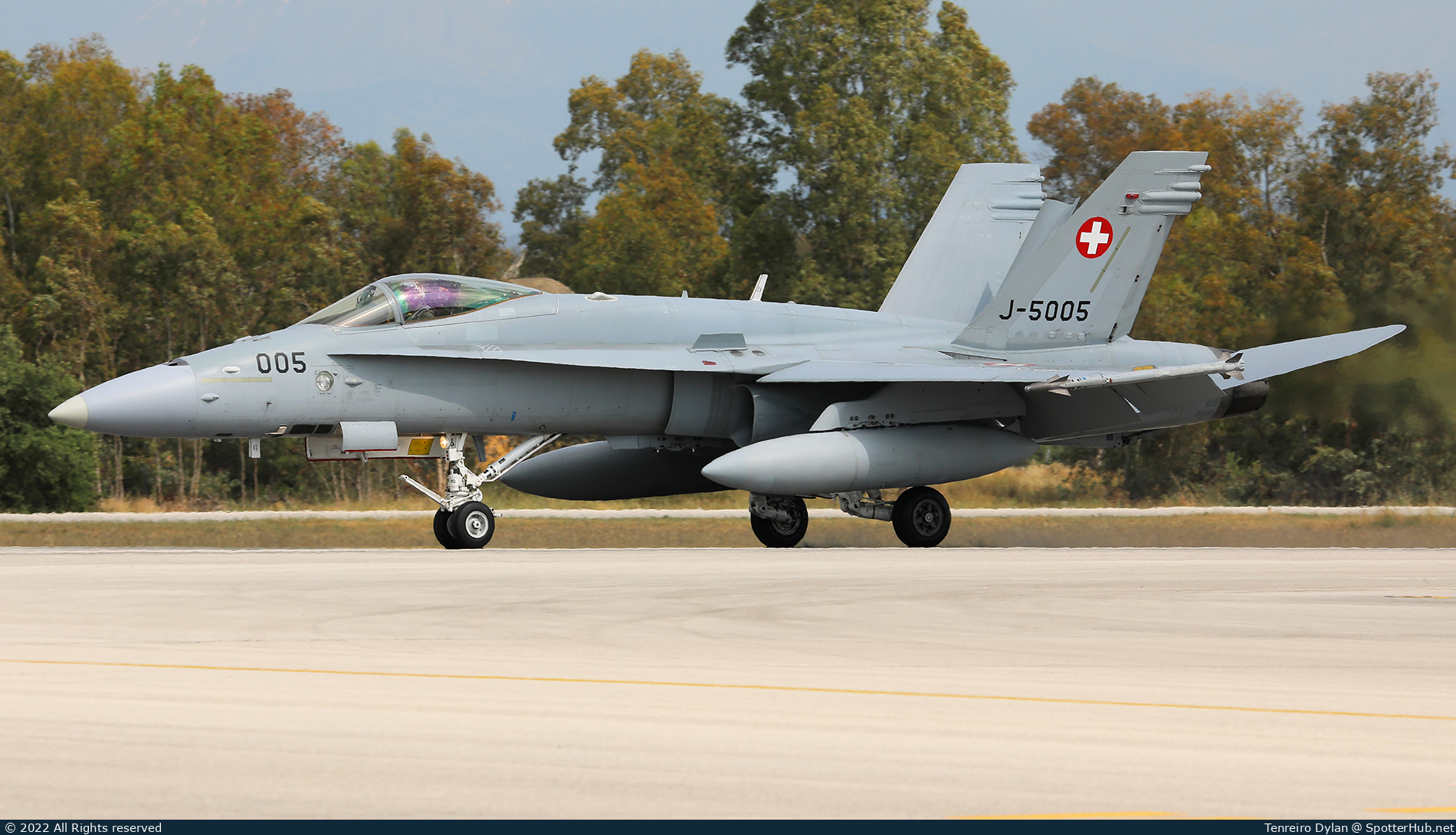 Photo of J-5005 - McDonnell Douglas F/A-18C Hornet operated by Swiss Air Force