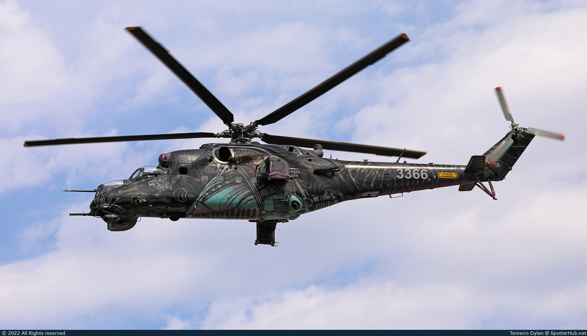 Photo of 3366 - Mil Mi-35 Hind-E operated by Czech Air Force