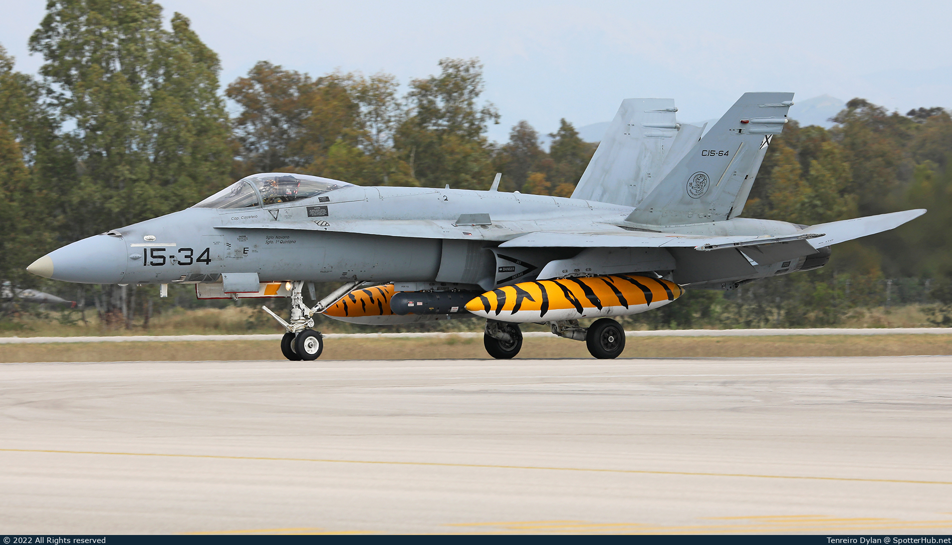 Photo of C.15-64 - McDonnell Douglas EF-18M Hornet operated by Spanish Air Force