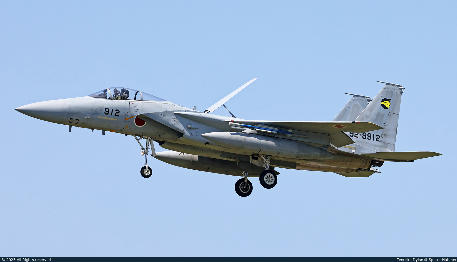 Photo of 92-8912 - Mitsubishi F-15J Eagle [McDonnell Douglas F-15] operated by Japan Air Self-Defense Force