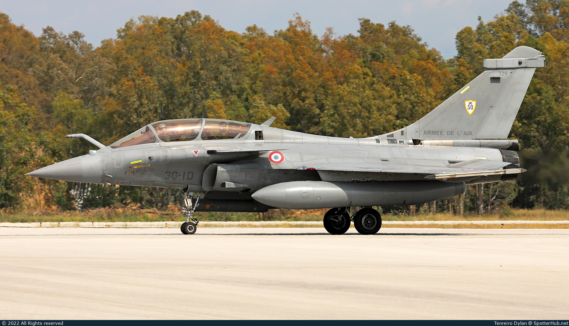 Photo of 329 - Dassault Rafale B operated by French Air Force