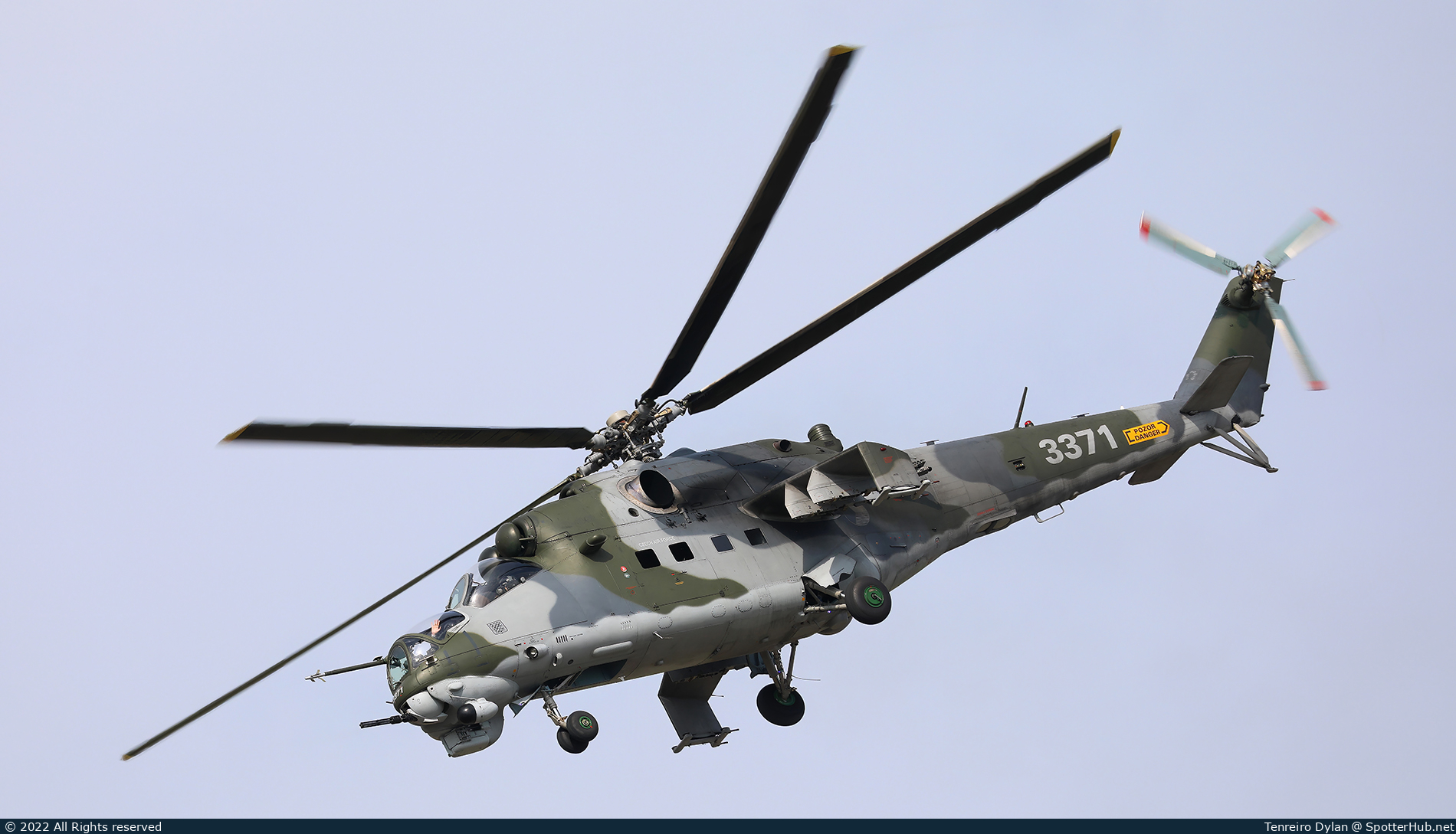 Photo of 3371 - Mil Mi-35 operated by Czech Air Force