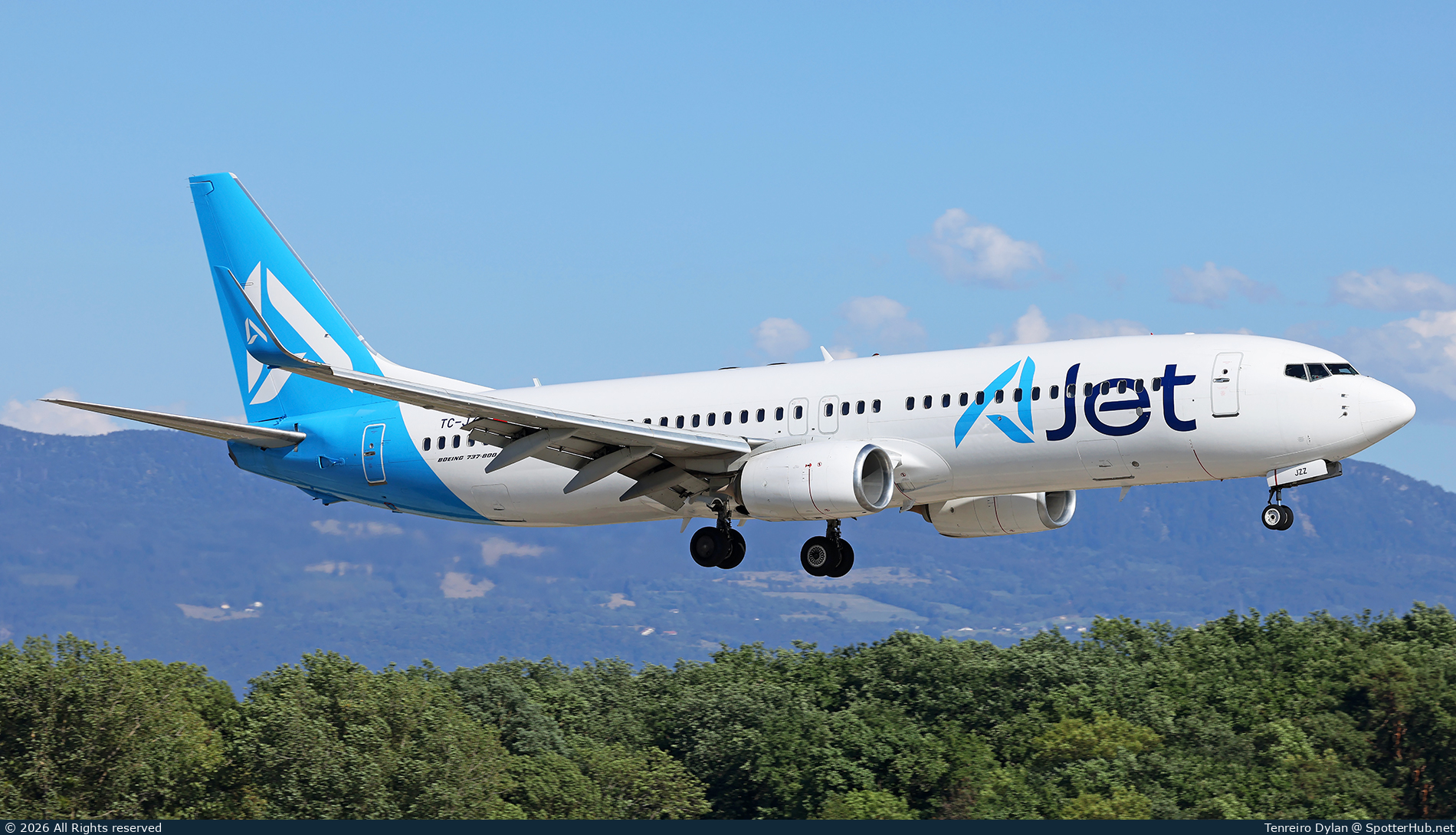 Photo of TC-JZZ - Boeing 737-8KV operated by AJet