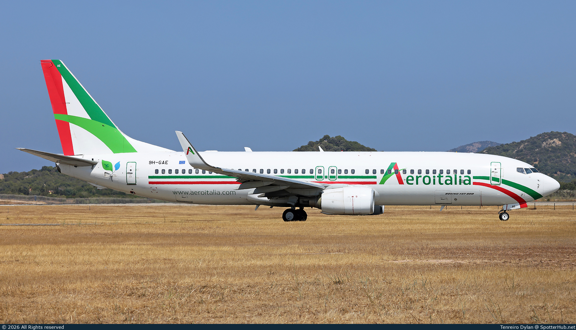 Photo of 9H-GAE - Boeing 737-89M operated by Aeroitalia