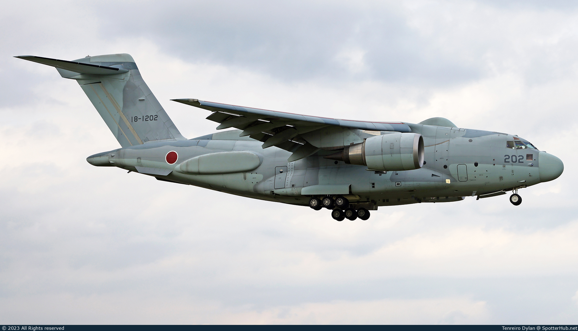 Photo of 18-1202 - Kawasaki RC-2 operated by Japan Air Self-Defense Force