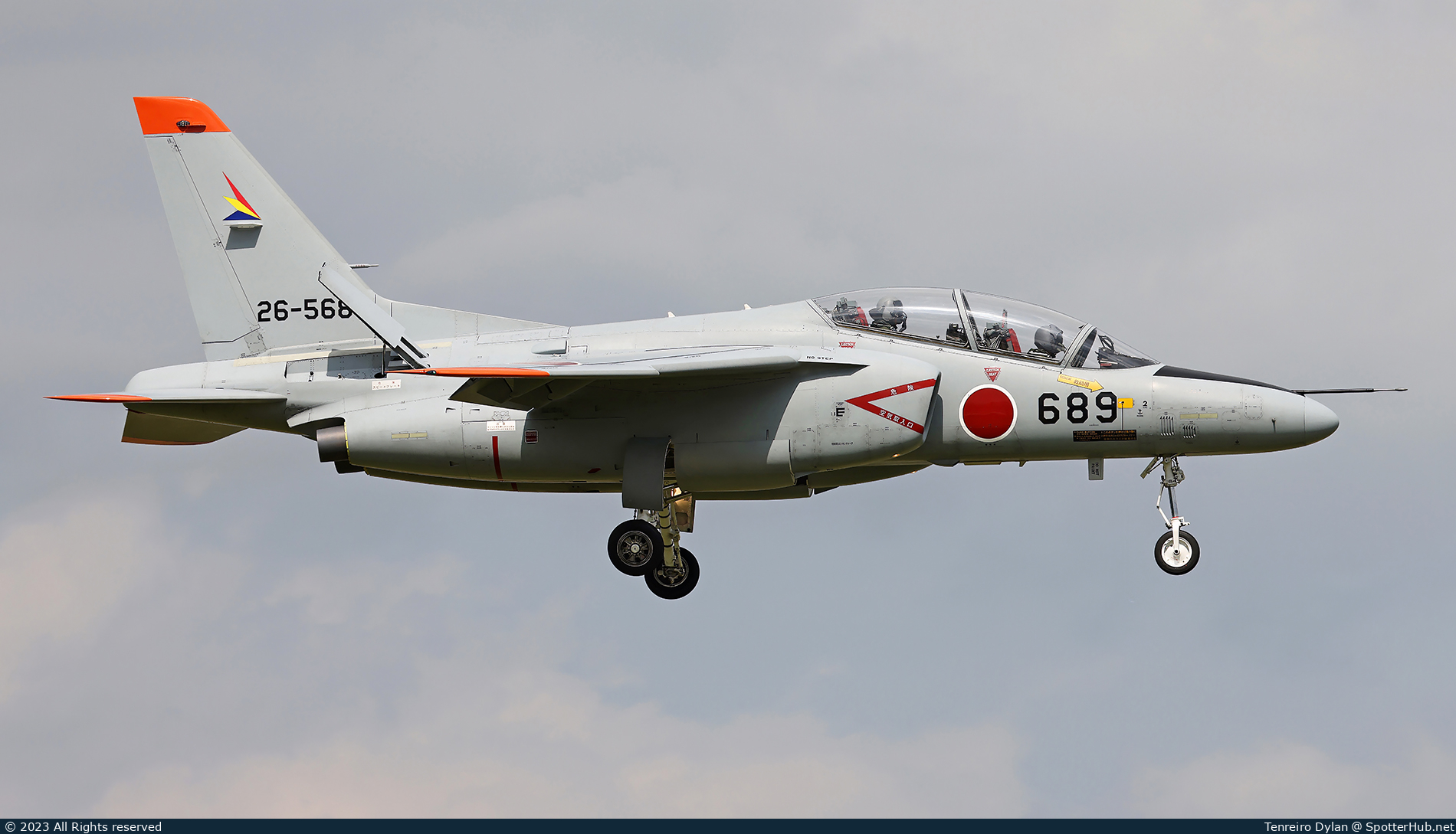 Photo of 26-5689 - Kawasaki T-4 operated by Japan Air Self-Defense Force