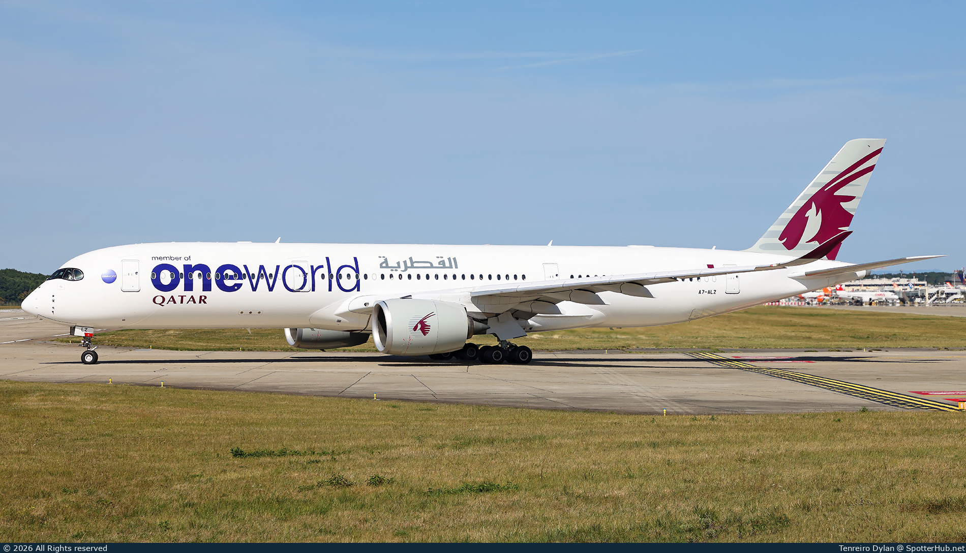 Photo of A7-ALZ - Airbus A350-941 operated by Qatar Airways