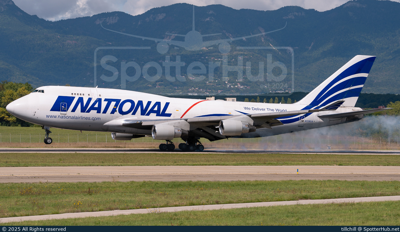 Photo of N729CA - Boeing 747-412(BCF) operated by National Airlines [2006]