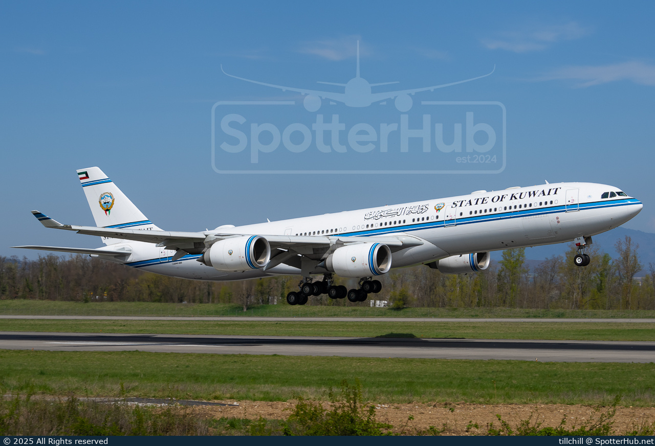 Photo of 9K-GBA - Airbus A340-541 operated by Government of Kuwait