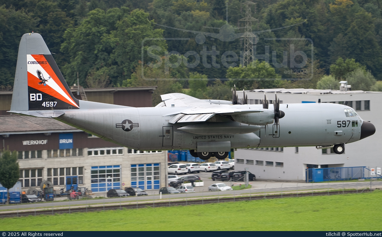 Photo of 164597 - Lockheed C-130T-30 Hercules operated by US Navy
