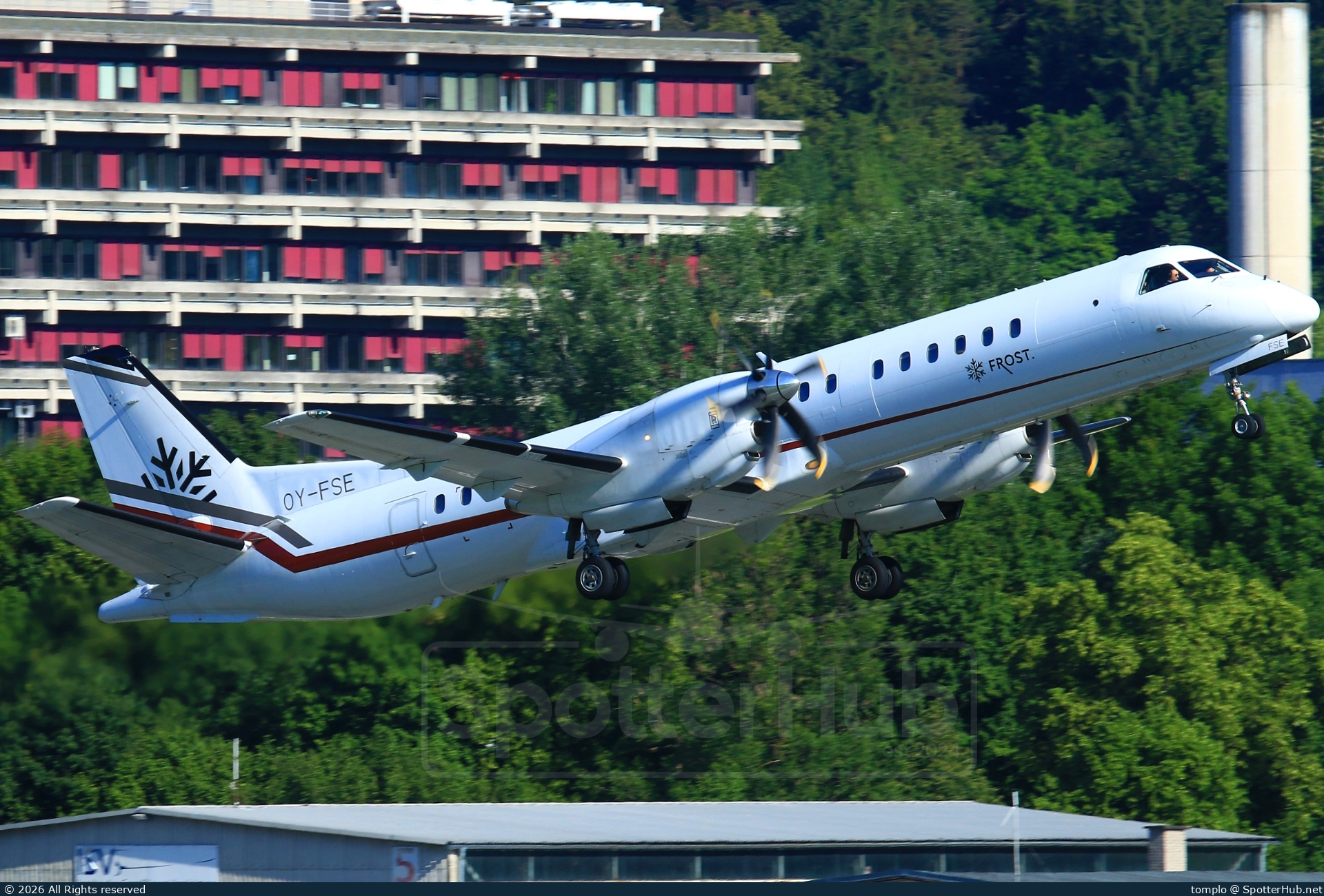 Photo of OY-FSE - Saab 2000 operated by Frost Air