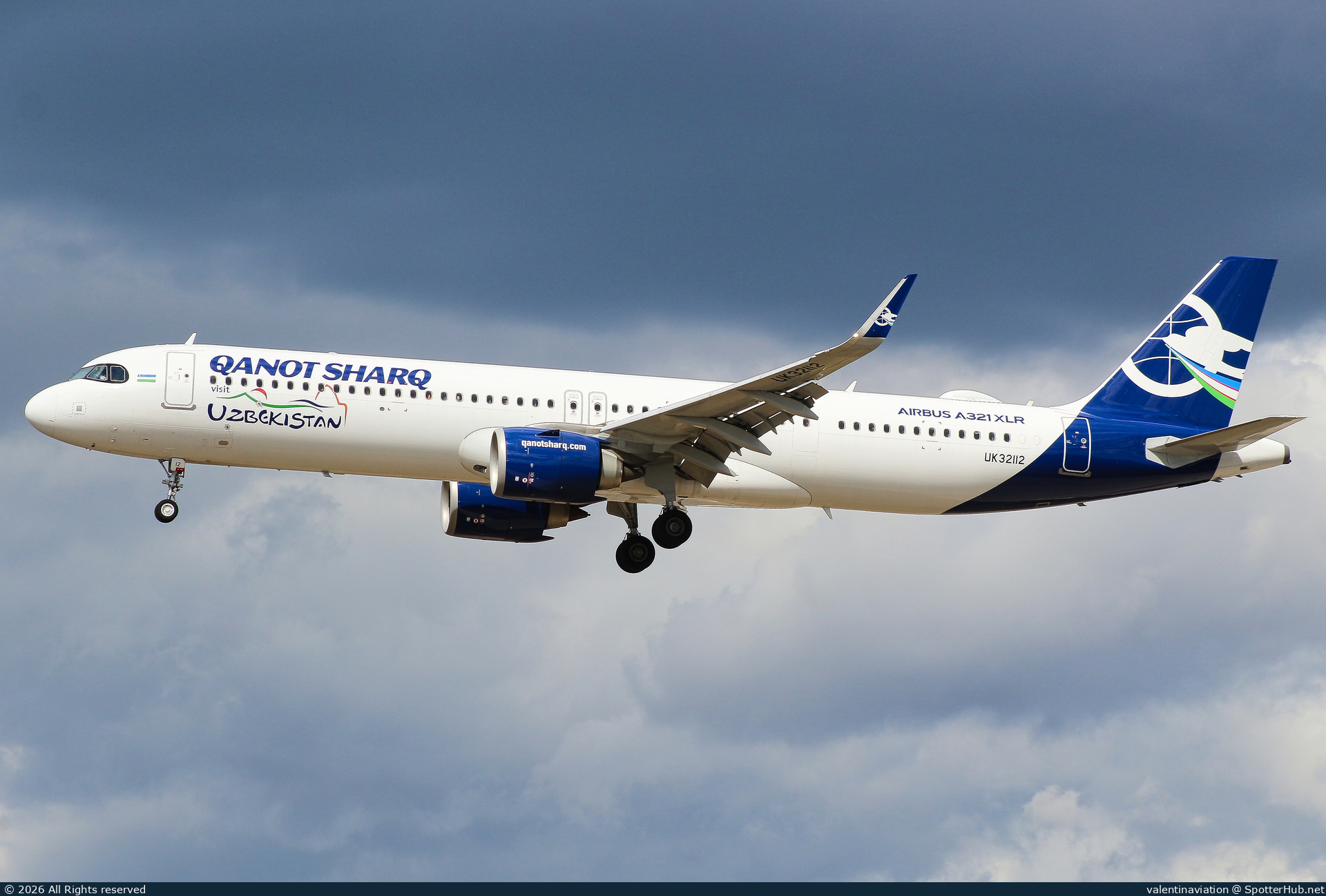 Photo of UK32112 - Airbus A321-253NY operated by Qanot Sharq Airlines