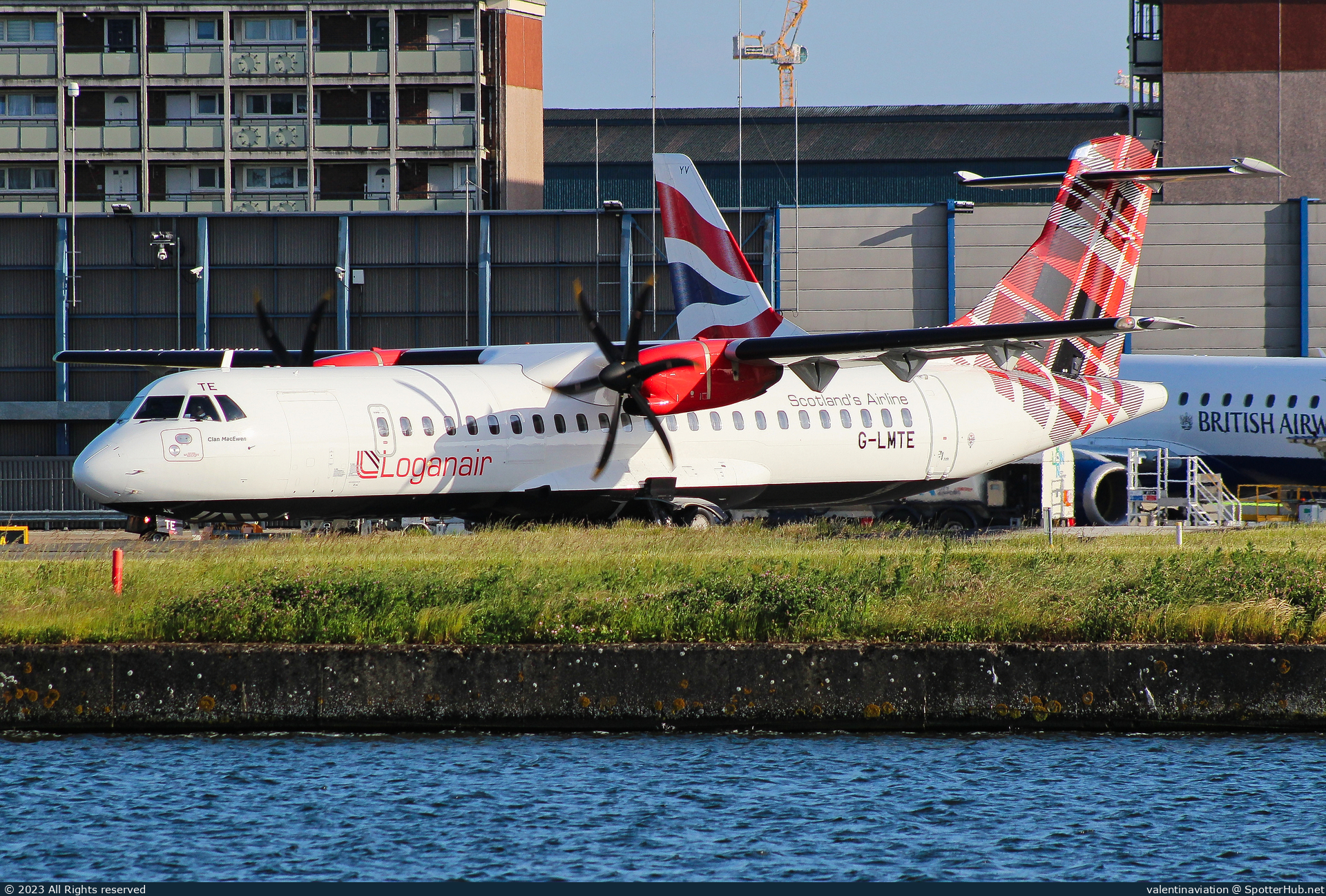 Photo of G-LMTE - ATR 72-600 operated by Loganair