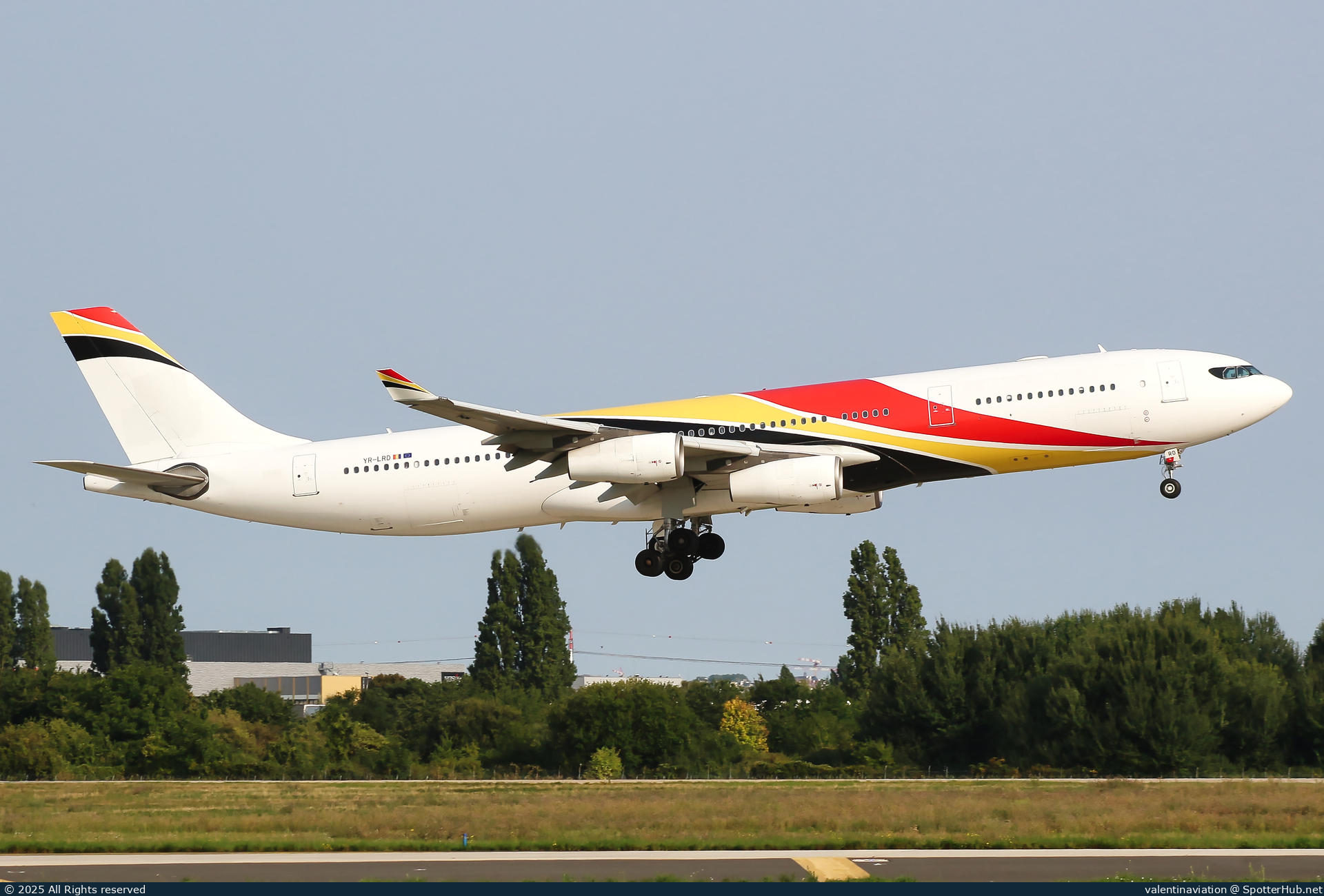 Photo of YR-LRD - Airbus A340-313 operated by Legend Airlines