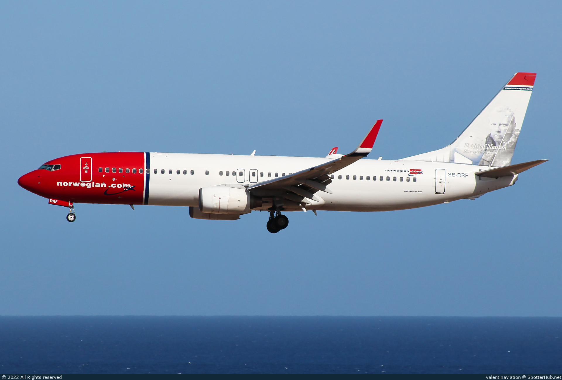 Photo of SE-RRF - Boeing 737-8JP operated by Norwegian Air Sweden
