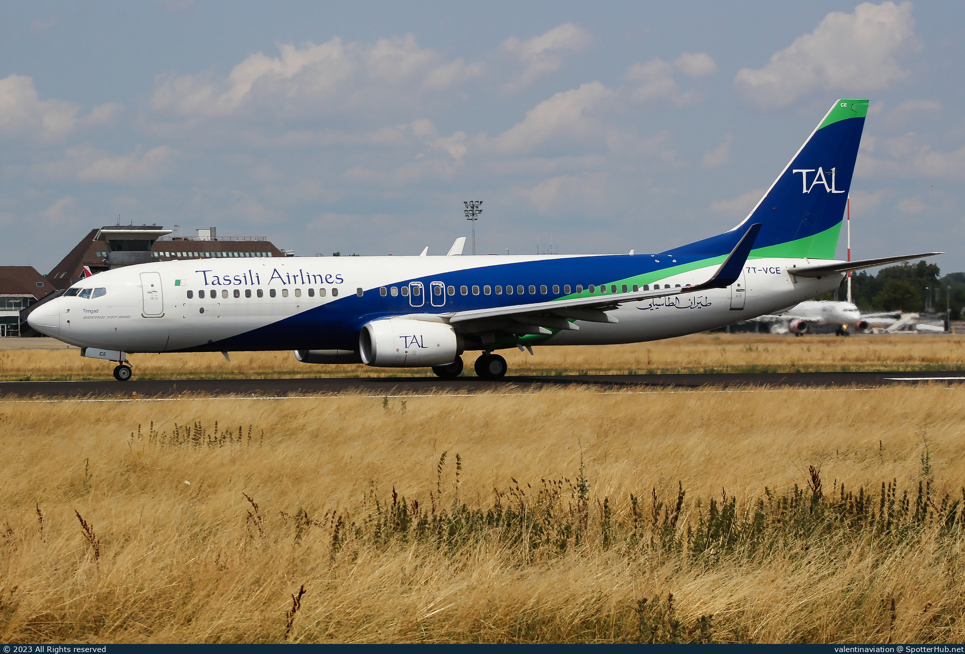 Photo of 7T-VCE - Boeing 737-8ZQ operated by Tassili Airlines