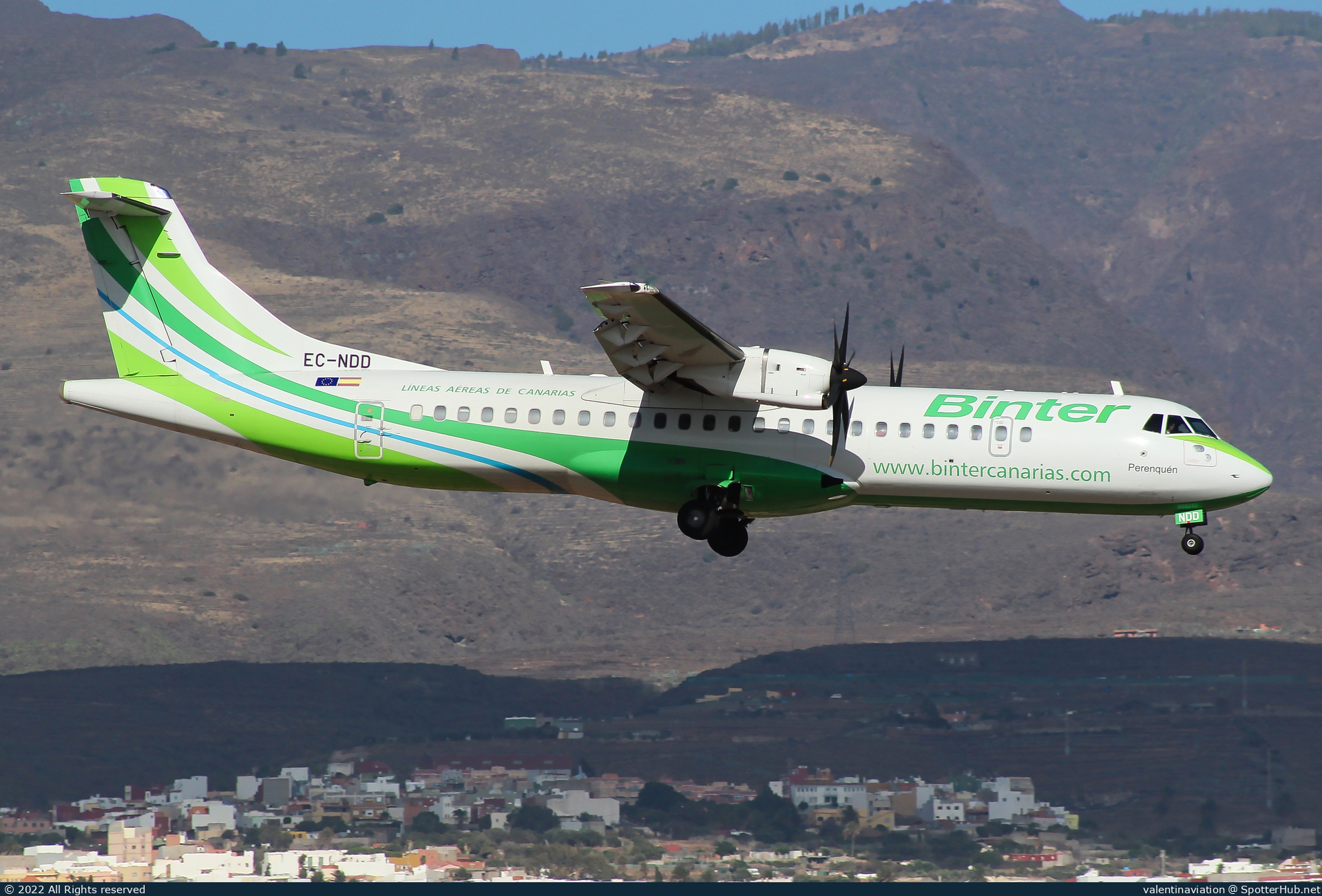 Photo of EC-NDD - ATR 72-600 operated by Binter Canarias (opb Canair)