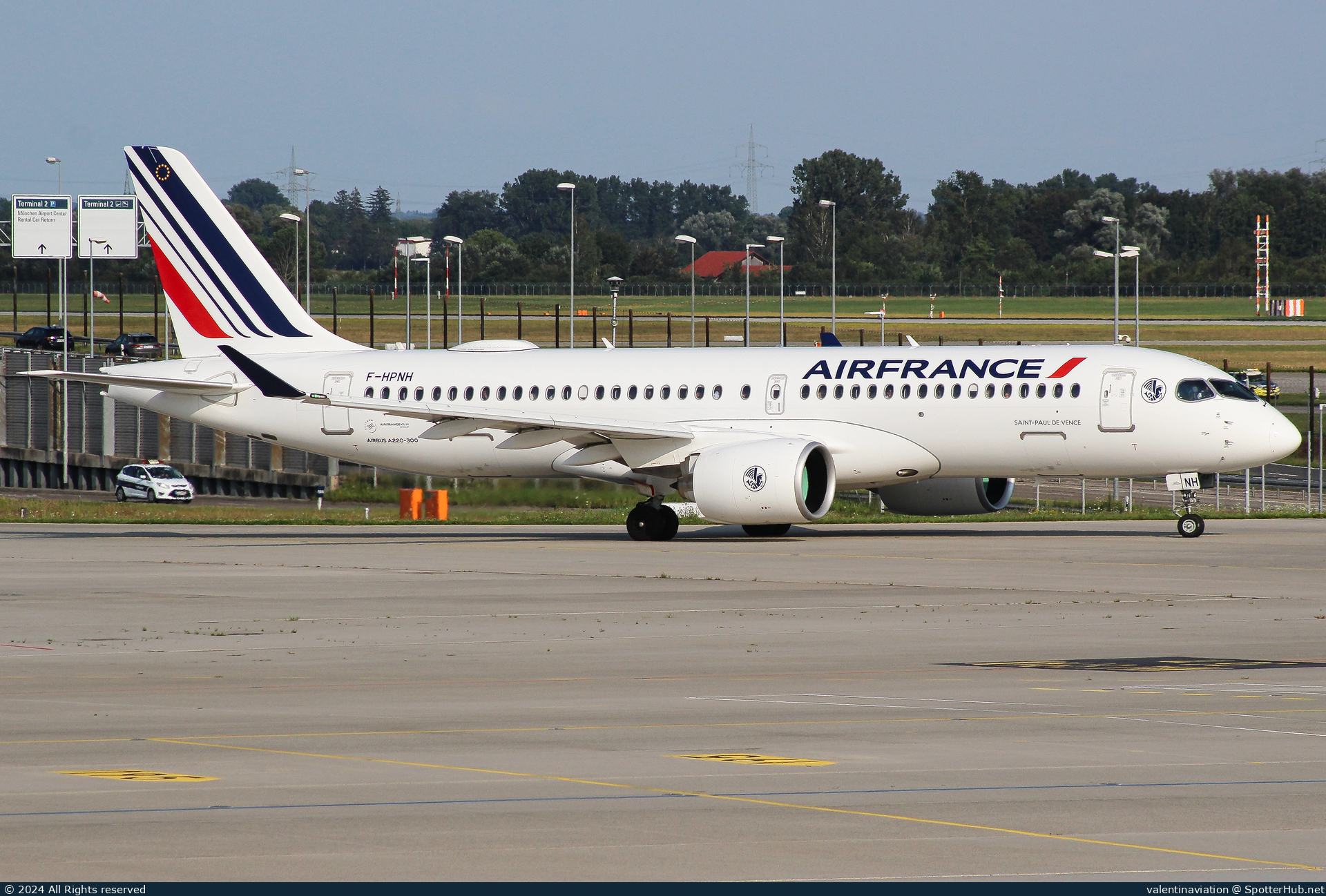 Photo of F-HPNH - Airbus A220-300 operated by Air France