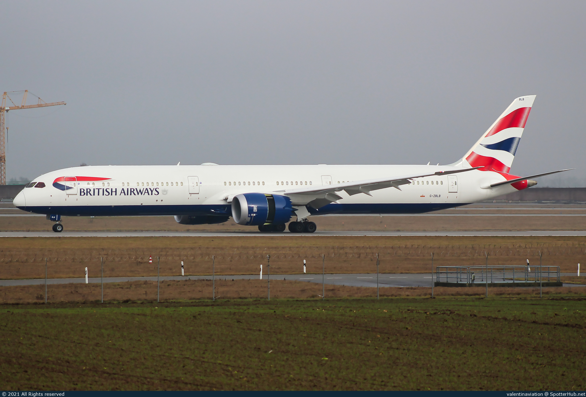 Photo of G-ZBLB - Boeing 787-10 Dreamliner operated by British Airways