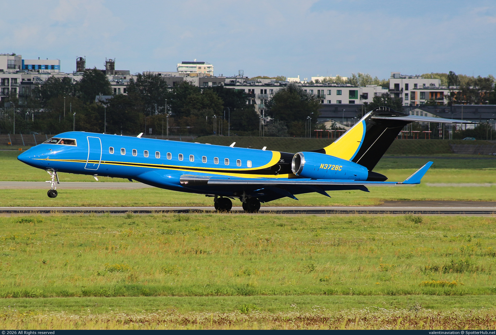 Photo of N372BC - Bombardier Global Express XRS operated by Planet Nine Private Air