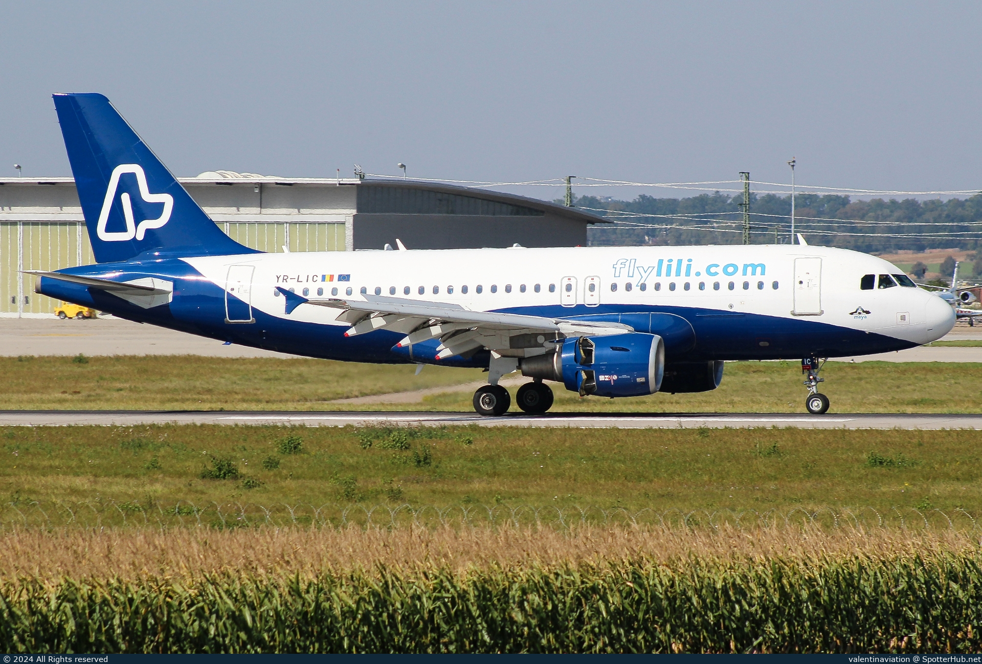 Photo of YR-LIC - Airbus A319-112 operated by Fly Lili