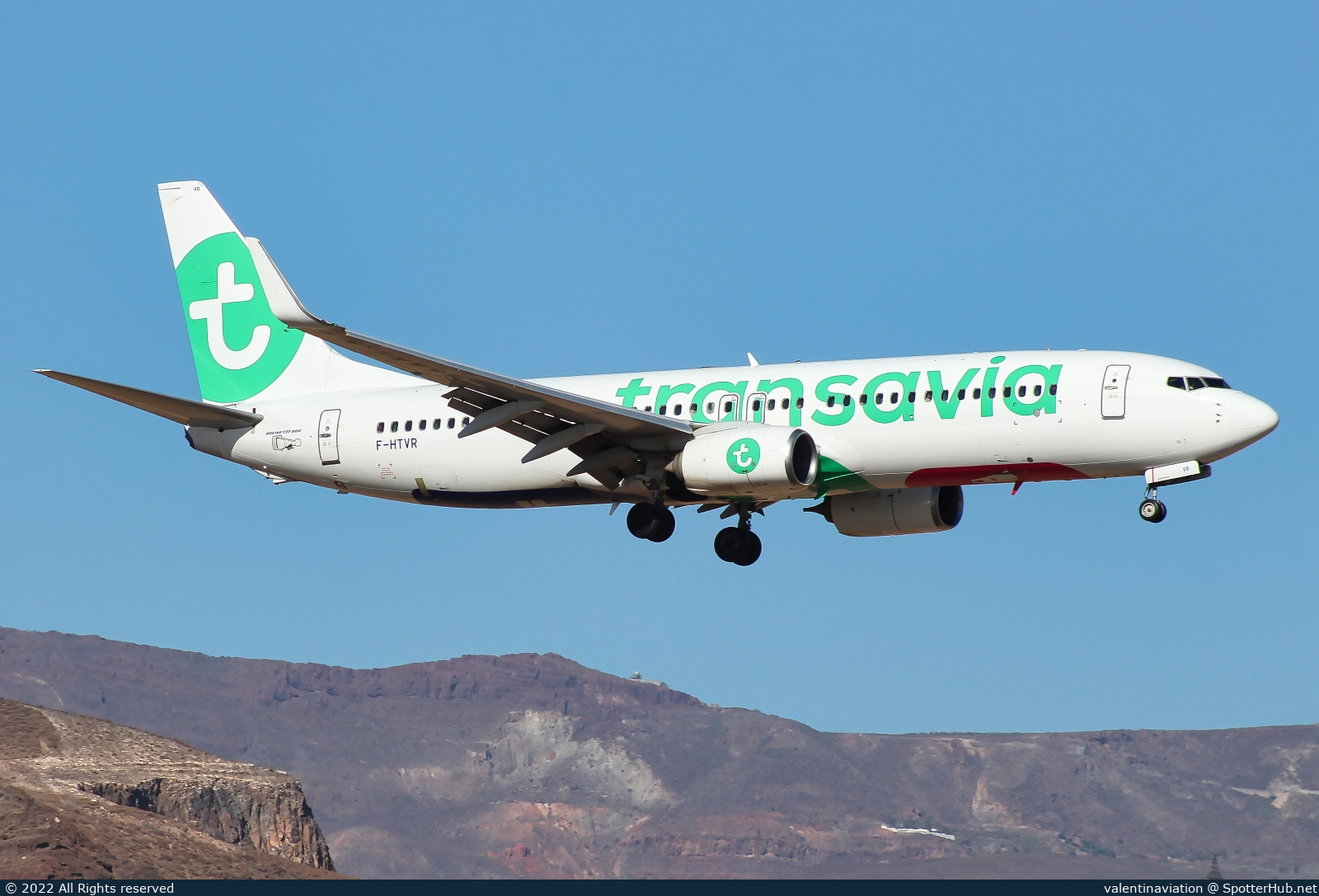 Photo of F-HTVR - Boeing 737-86J operated by Transavia France
