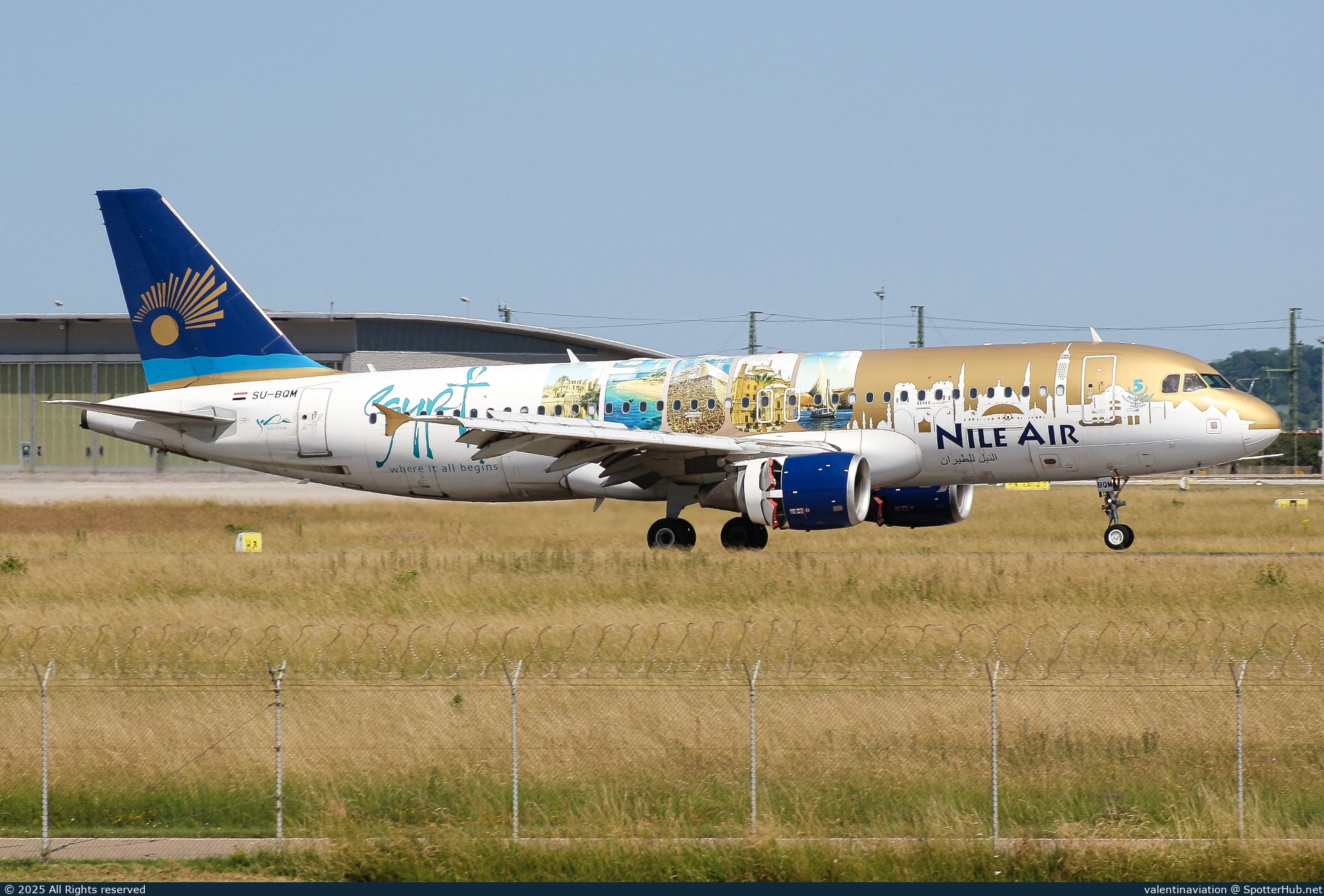 Photo of SU-BQM - Airbus A320-214 operated by Nile Air