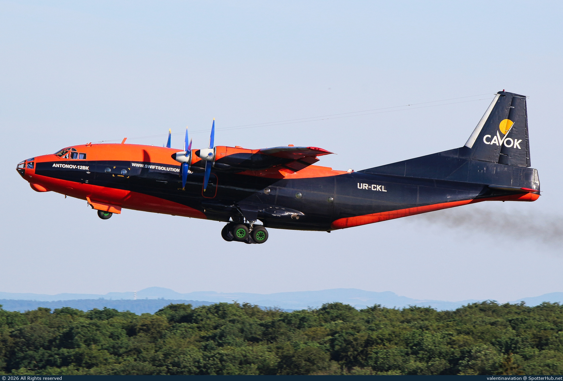 Photo of UR-CKL - Antonov An-12BK operated by Cavok Air