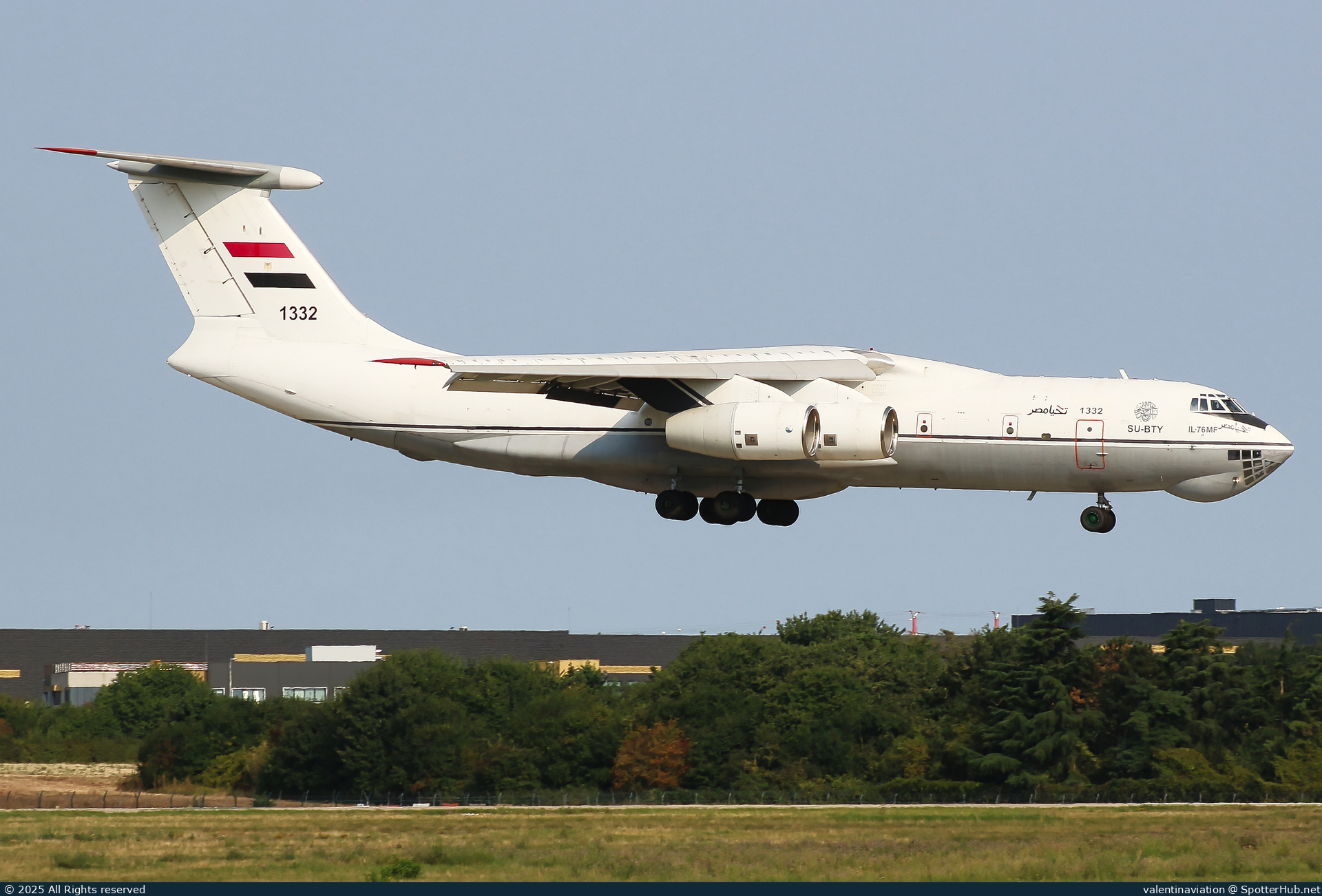 Photo of SU-BTY - Ilyushin Il-76MF operated by Egyptian Air Force