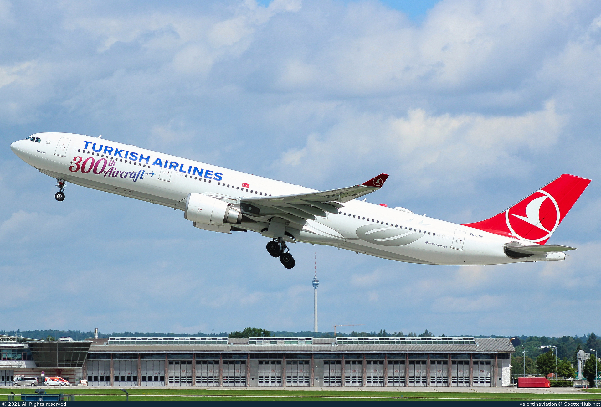 Photo of TC-LNC - Airbus A330-303 operated by Turkish Airlines