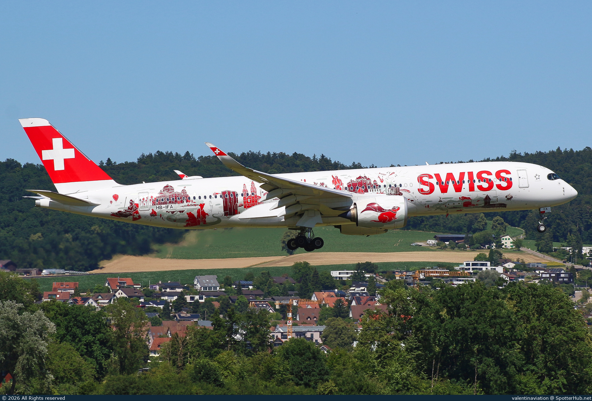 Photo of HB-IFA - Airbus A350-941 operated by Swiss International Air Lines
