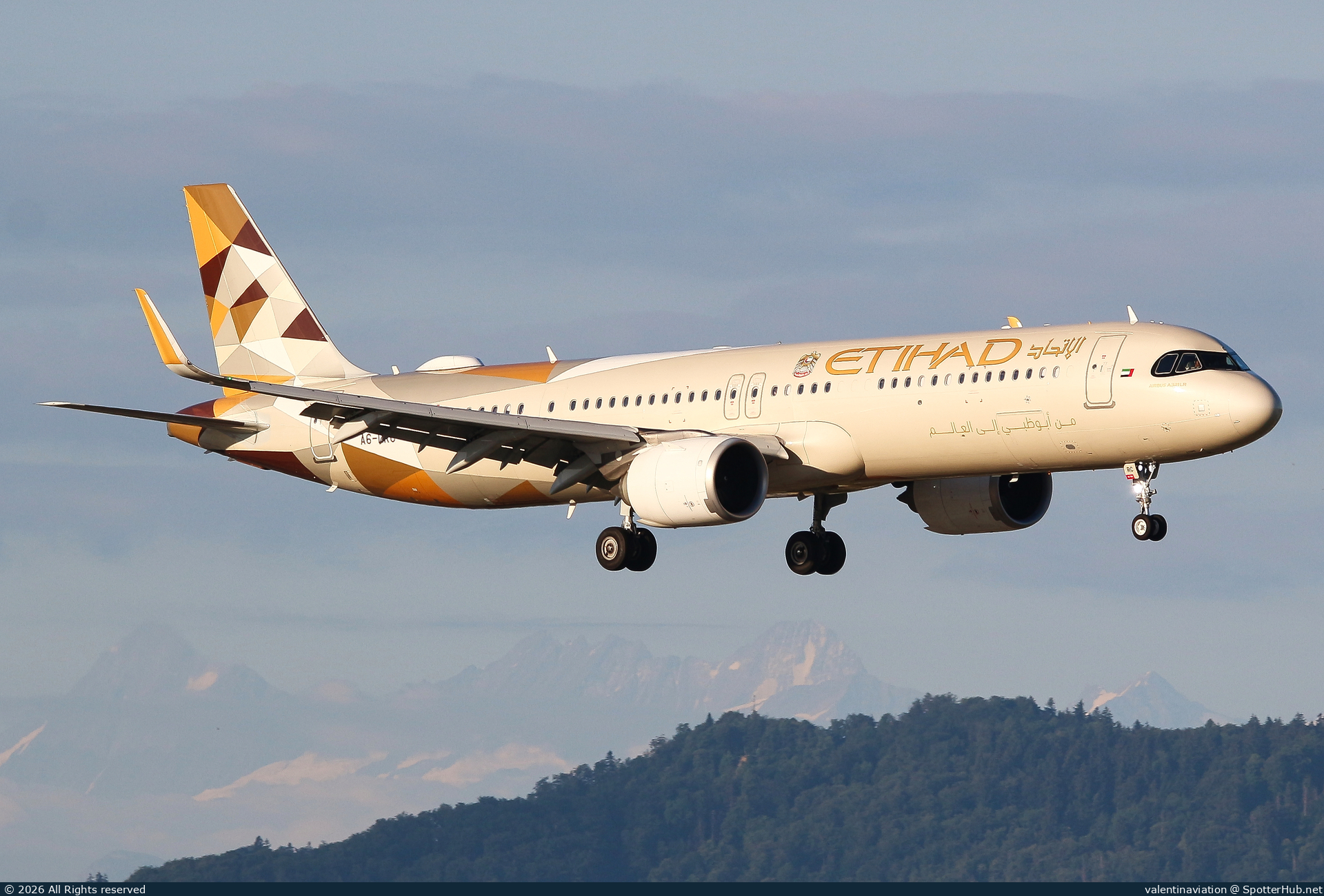 Photo of A6-LRC - Airbus A321-251NX operated by Etihad Airways