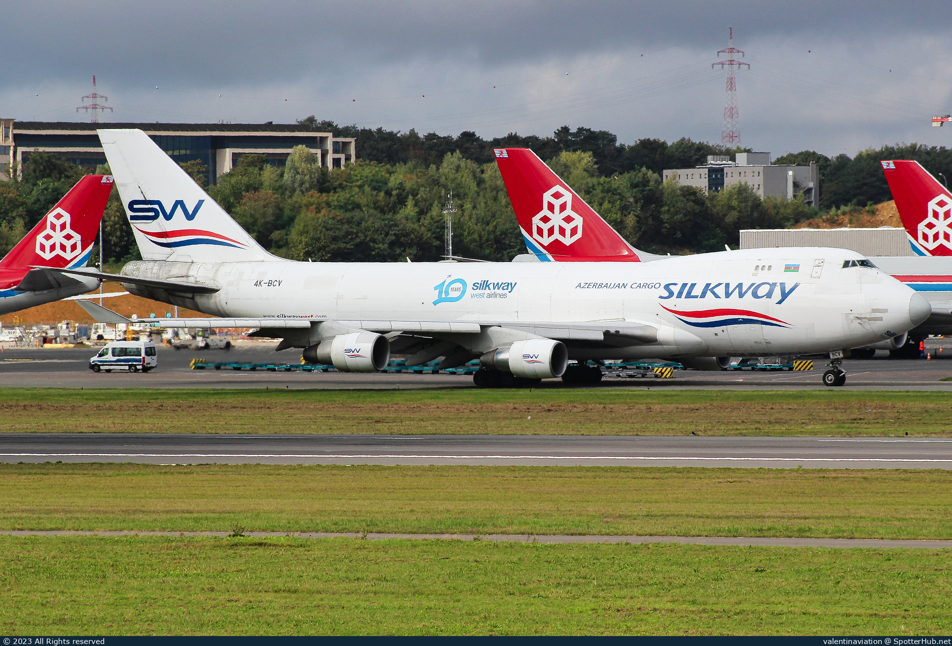 Photo of 4K-BCV - Boeing 747-4H6F operated by Silk Way West Airlines