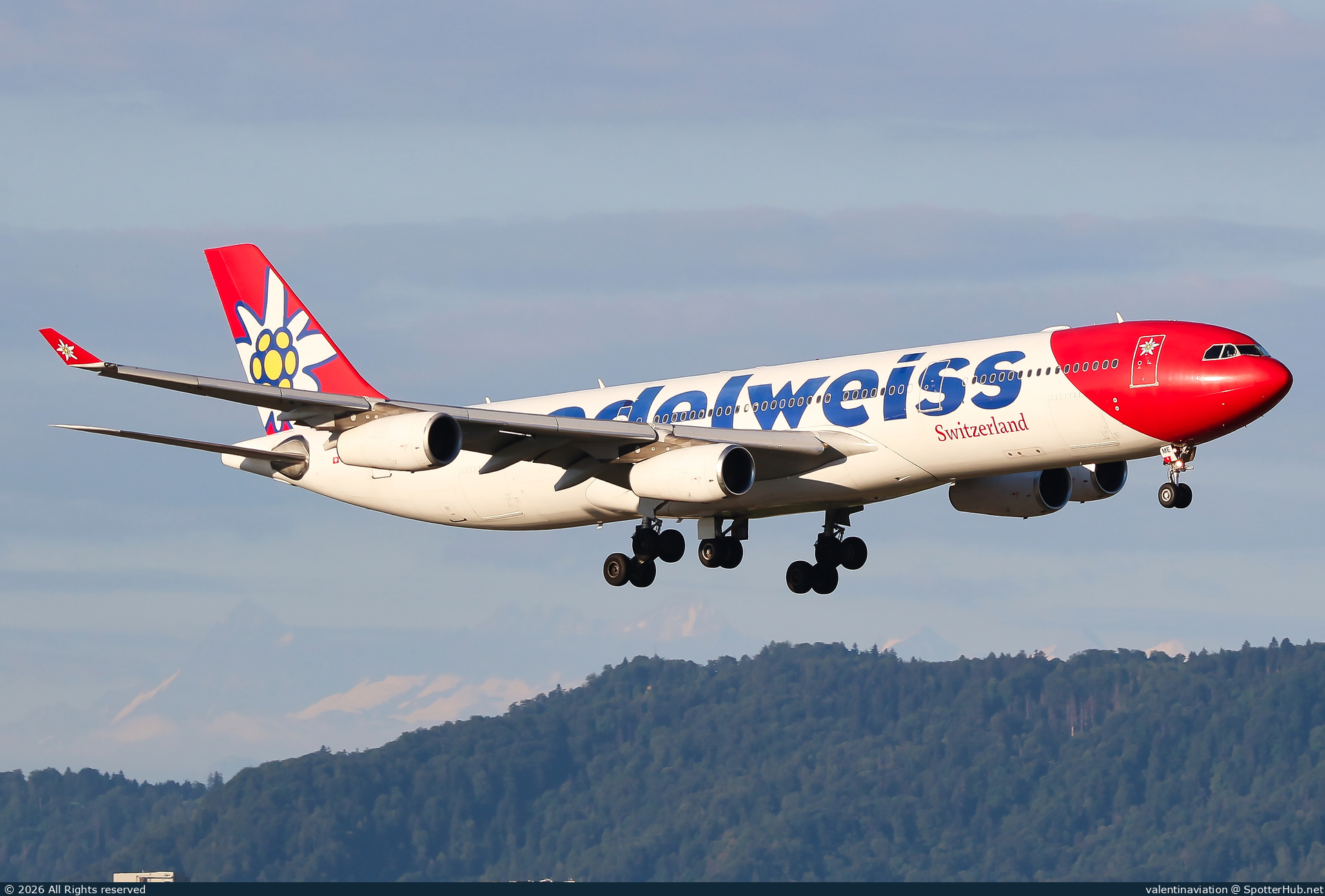 Photo of HB-JME - Airbus A340-313 operated by Edelweiss Air