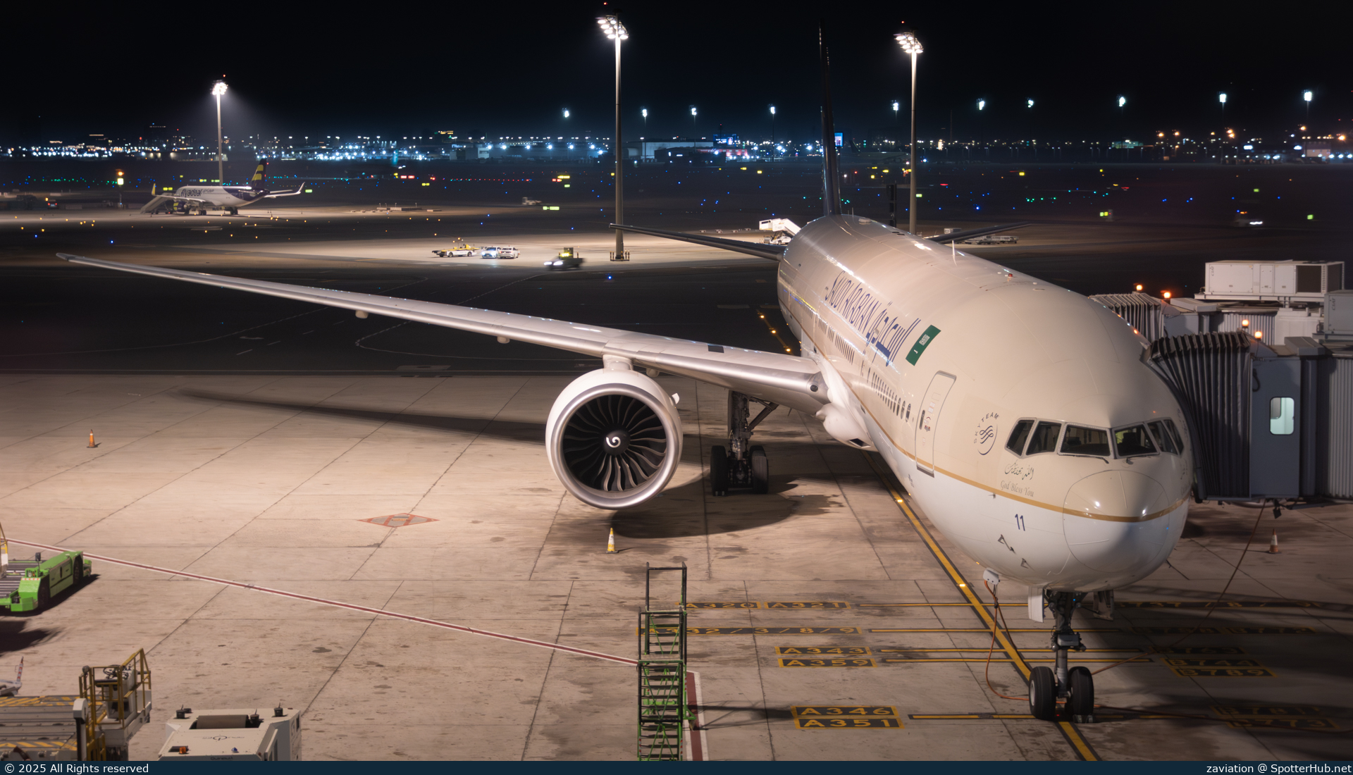 Photo of HZ-AK11 - Boeing 777-368(ER) operated by Saudi Arabian Airlines
