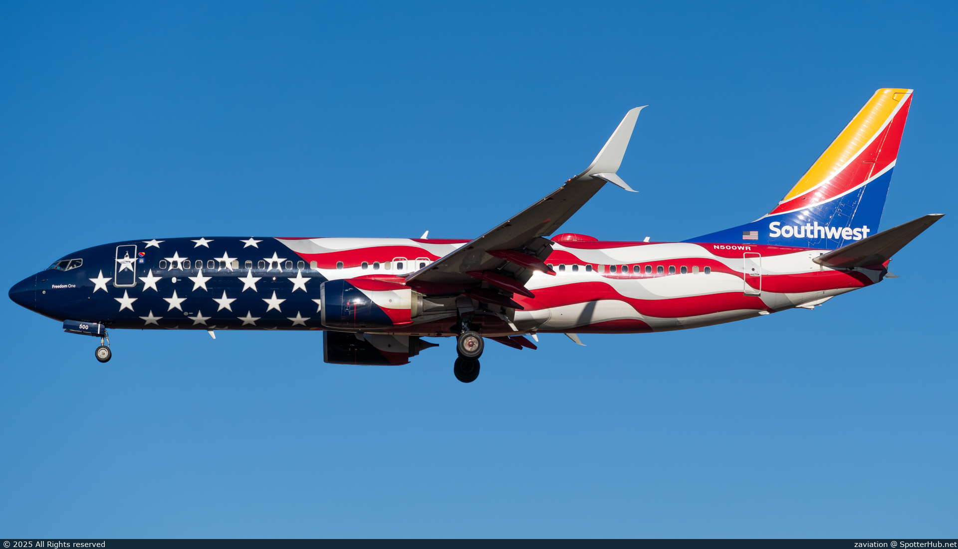 Photo of N500WR - Boeing 737-8H4 operated by Southwest Airlines