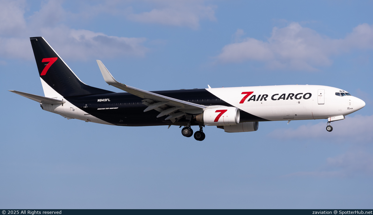 Photo of N945FL - Boeing 737-85H(BCF) operated by 7Air Cargo