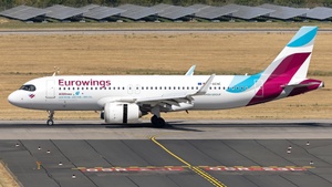 Photo of D-AENE - Airbus A320-251N operated by Eurowings