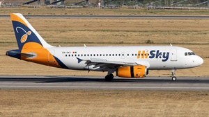 Photo of ER-SKY - Airbus A319-131 operated by HiSky