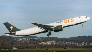 Photo of TC-GOL - Airbus A330-343(P2F) operated by ULS Airlines Cargo