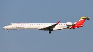 Photo of EC-MNQ - Bombardier CRJ-1000 operated by Iberia Regional (opb Air Nostrum)