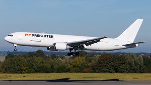 Photo of UK67015 - Boeing 767-38E(ER)(BDSF) operated by My Freighter