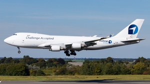 Photo of OO-ACF - Boeing 747-4EVF(ER) operated by Challenge Airlines BE