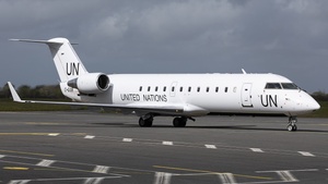 Photo of C-GIXR - Bombardier CRJ-200LR operated by United Nations Humanitarian Air Service (opb Voyageur Airways)