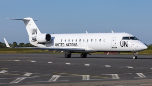 Photo of C-FWWU - Bombardier CRJ-200LR operated by United Nations Humanitarian Air Service (opb Voyageur Airways)