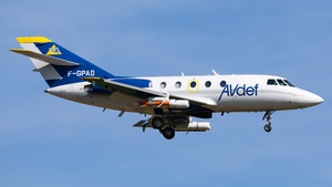 Photo of F-GPAD - Dassault Falcon 20E operated by AVdef Aviation Défense Service