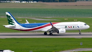 Photo of T7-ME1 - Airbus A321-271NX operated by MEA Middle East Airlines