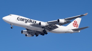 Photo of LX-ECV - Boeing 747-4HQF(ER) operated by Cargolux