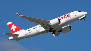 Photo of HB-JBH - Airbus A220-100 operated by Swiss International Air Lines