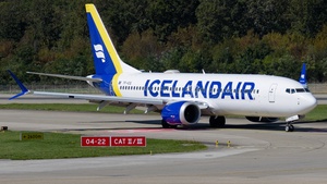 Photo of TF-ICG - Boeing 737 MAX 8 operated by Icelandair